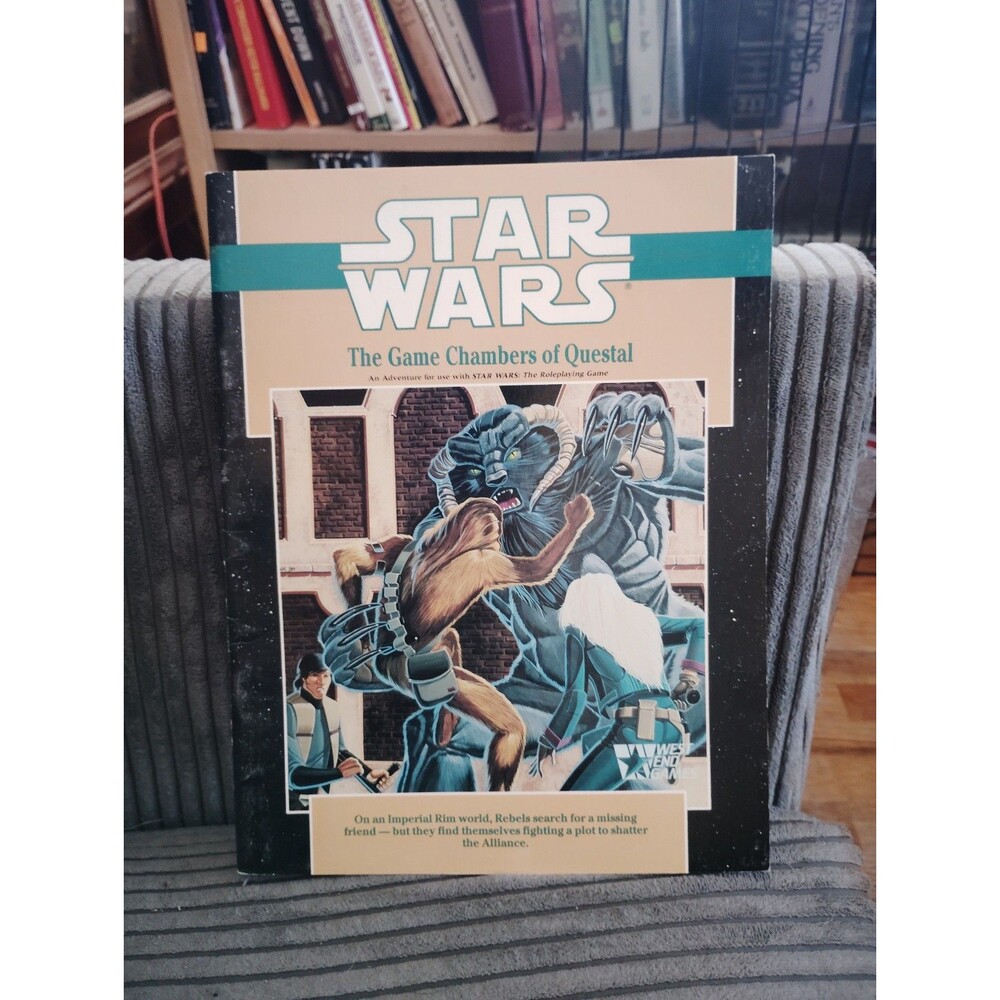 West End Games Star Wars TTRPG Game Chambers of Questral